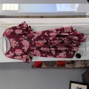Girls floral hi/lo dress (Joyfolie)
